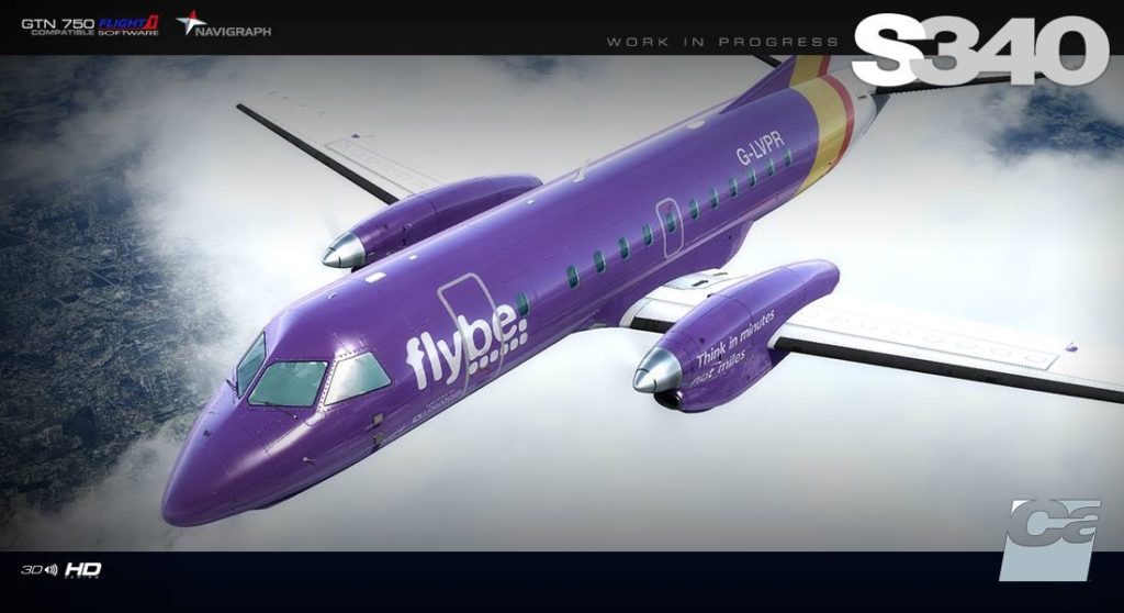 Carenado S340 - flybe