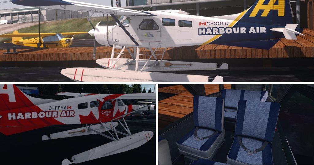 Cheesy Simulations Repaints of the Military Visualizations DHC-2 Beaver