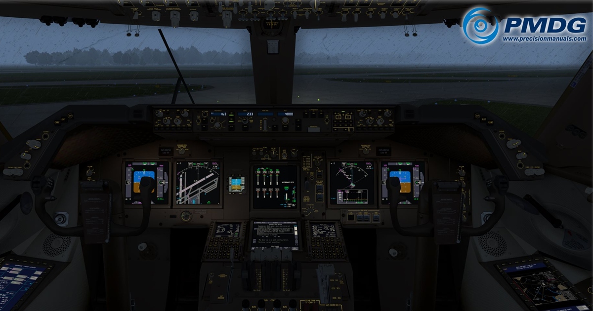 pmdg 747 8 cockpit