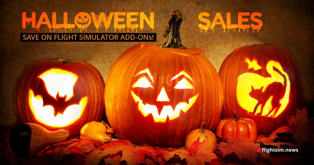 Flight Simulation Halloween Sales 2018