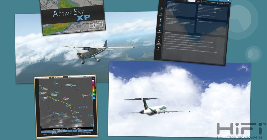 Active Sky XP for X-Plane 11 by Hifi Simulation Technologies